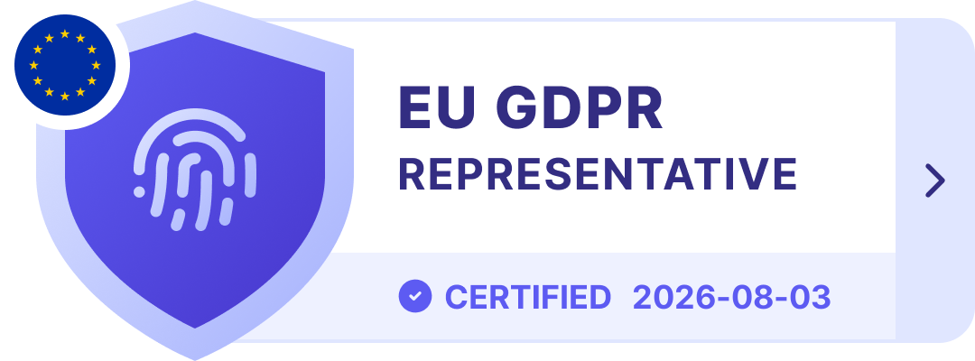 Prighter GDPR certificate